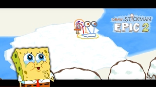 ESPADA CATAPORA  BoB Esponja no Draw a Stickman Epic 2 7 [upl. by Imiaj175]