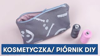 Jak uszyć kosmetyczkę lub piórnik DIY 🖤 Joulenka [upl. by Nnylasor37]