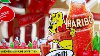 Haribo Happy Cherry Cola with liquid Filling [upl. by Niveb447]