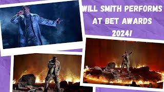 Exclusive Will Smith Performs New Song You Can Make It At 2024 BET Awards [upl. by Durham971]