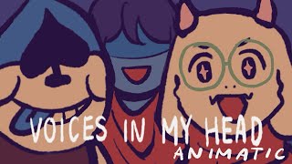 Voices in my head  DELTARUNE animatic [upl. by Laith]