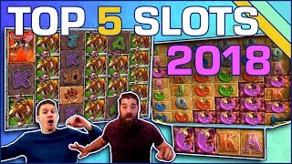 TOP 5  Best Slots of 2018 [upl. by Egidius105]