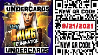 WWE SUPERCARD TEAM RING DOMINATION UNDERCARDS [upl. by Zulema]