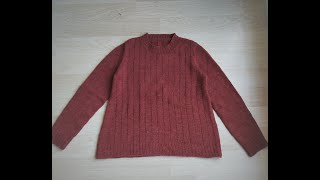 Vişne kazak 3Gövde knitting örgümodelleri sweaterknitting [upl. by Eimmot]