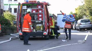 Freiwillige Feuerwehr Schönbrunn Jahreshauptübung in Schwanheim 19092010 [upl. by Nobel892]