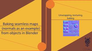 ENG Baking seamless maps from objects in Blender [upl. by Notgnirrab]