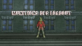 DCUO  Munitions Dps Loadout [upl. by Amlev]