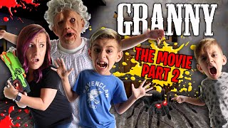 GRANNY THE MOVIE In Real Life Horror Game Part 2 [upl. by Nelluc]