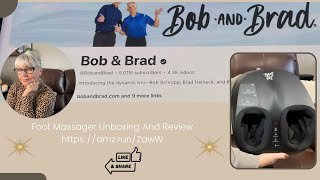 BOB AND BRAD LITE FOOT MASSAGER UNBOXING  link  httpsamzrun7awW Discount code BobBrad401 [upl. by Erodasi]