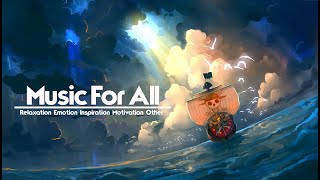 👒One piece chill lofi anime music  No Copyright [upl. by Yaresed876]