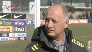 Italy vs Brazil  Luis Felipe Scolari interview [upl. by Oballa]