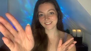 ASMR Handmovements with Mouth Sounds for DEEP SLEEP 😴 [upl. by Drahnreb]