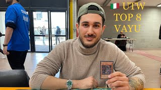 YCS Bologna UTW Top 8 Deck Profile Francesco Bellantone MAX Rarity Vayu Turbo [upl. by Yesac]