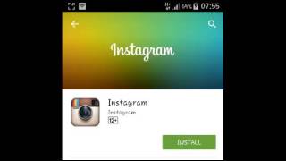 How To Install Instagram For Android [upl. by Ailak]