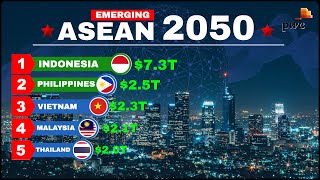 LongTerm Economic Outlook  Philippines Vietnam Malaysia Thailand and Indonesia by 2050 [upl. by Amero]