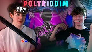 My best friend reacts to POLYRIDDIM [upl. by Edrock]