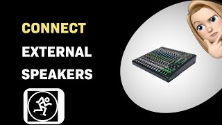 How to Connect External Speakers to Mackie ProFx16v3  Easy Setup Guide [upl. by Navnod]