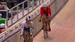 Womens Sprint Final  2014 UCI Track Worlds [upl. by Resneps]