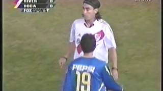 River Plate vs Boca Juniors 2004  Copa Libertadores  Partido completo [upl. by Aitnauq]