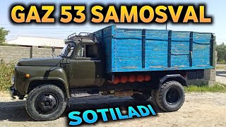 Gaz 53 Samosval Sotiladi Ishga Tayyor Dokumentida muammo yo‘q [upl. by Gonzalo]