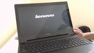 Lenovo G50 Laptop Factory Windows Restore Instructions [upl. by Ahseekal]