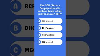 Which protocol did SCP evolve from over SSH for secure copying [upl. by Natsirt47]