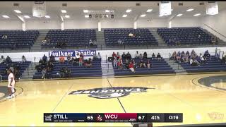 William Carey vs Stillman Womens Basketball [upl. by Adolf]