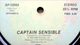 captain sensible  wot 12 version with Lyrics [upl. by Melodee463]