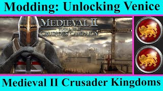 Crusader Venice as a Playable Faction  Medieval II Total War  Crusader Kingdoms [upl. by Furie]