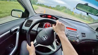 2009 Honda Civic Si 8th Gen  POV Driving Impressions [upl. by Aihsia]