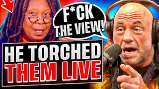 Joe Rogan DESTROYS WOKE Whoopi Goldberg And The View LIVE For INSANE STATEMENT [upl. by Sera836]