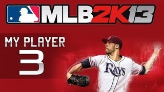 Xclusive Plays MLB 2K13 My Player  Episode 3 Xbox 360 Gameplay [upl. by Nathanil]