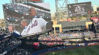 The Temptations Perform “My Girl” Live At NLCS Game 5 At Citi Field [upl. by Janeta]