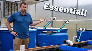 MUSTSEE Essential Equipment Guide for Aquaponics Systems All Levels of Growers [upl. by Annavoig]