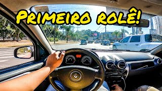 COMPREI UM RENAULT SANDERO 16 PRIMEIRO ROLÊ [upl. by Vinnie62]