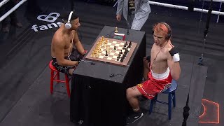 Chessboxing but neither person knows how to play chess [upl. by Llertak]