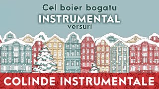 Cel boier bogatu ❄️ INSTRUMENTAL Original karaoke [upl. by Jdavie]