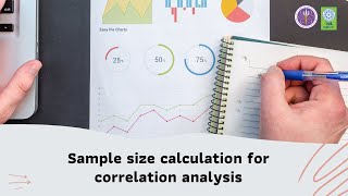 Sample size calculation for correlation analysis [upl. by Akahc]