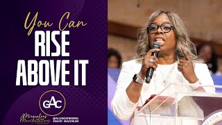 YOU CAN RISE ABOVE IT  Rev Sheleta E Fomby  Allen Worship Experience [upl. by Tiff521]