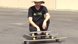 THE DIFFERENT TYPES OF SKATEBOARDS EXPLAINED [upl. by Ellehs]