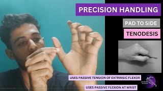 PRECISION HANDLING PART 2  HAND COMPLEX BIOMECHANICSPhysiotherapy [upl. by Carlynne]