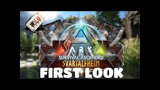 Ark Survival Ascended Live First Look a NEW MAP Svartlfheim [upl. by Welsh70]