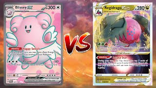 Pokemon TCG Live Blissey EX Joltik VS Regidrago VSTAR Ogerpon EX [upl. by Wojcik523]