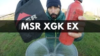 MSR XGK EX  La cocina multicombustible para expediciones [upl. by Naawaj]