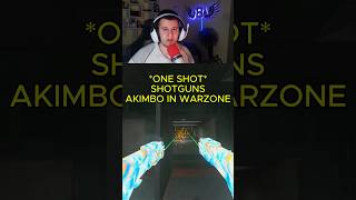 ONE SHOT SHOTGUN AKIMBO warzone warzoneromania akimbo shotgun broken meta [upl. by Bannerman]