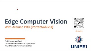 Webinar quotMachine Vision usando Arduino Nicla y Portenta Visionquot [upl. by Adniram]