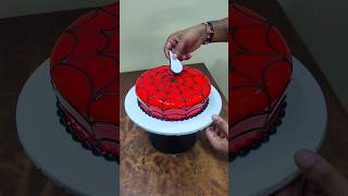 Spider man Cake designyoutubeshorts spidermancake cakedesign trending shortvideo [upl. by Gusty]