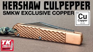 Kershaw Culpepper Copper Barlow Pocket Knife 4383TCU [upl. by Johathan]