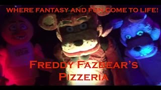 Fright Dome 2016 Five Nights at Freddys Horror Attraction Full Walkthrough [upl. by Alysoun]