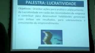 Palestra SEBRAE Lucratividade [upl. by Barbee]